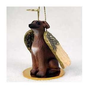  Italian Greyhound Angel Dog Ornament