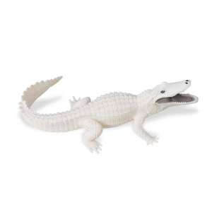  Wild Safari Wildlife White Alligator Toys & Games