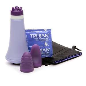 Buy Trojan Vibrations Vibrating Tri phoria Intimate Massager & More 