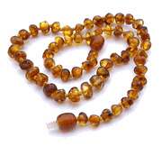 Baltic Amber Teething Necklace   Natural Pain Relief   Guides
