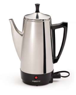 Presto 2811 12 Cup Stainless Steel Coffee Maker 075741028118  