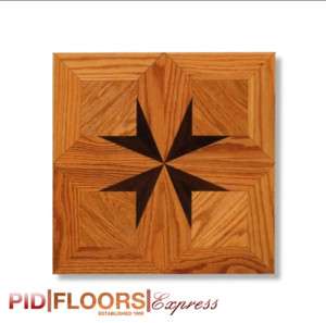 12x12 Hardwood Parquet Tile Flooring  
