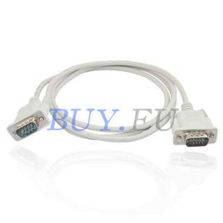 Pin Male to 15 Pin VGA Extension Video Cable LCD 5 FT  