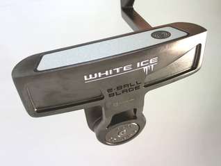 Odyssey White Ice 2 Ball Blade Lined Putter Right  