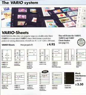 for 1 *NEW* Lighthouse Blue Vario G Classic Binders  