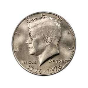 com 1976 No Mint Mark (Philadelphia) Uncirculated Kennedy Half Dollar 