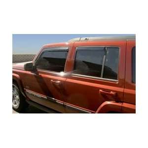 1999 2004 Jeep Grand Cherokee Sidewind Side Window Deflector 4 pc. In 