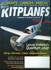 2008 kit planes magazine lancair quantum leap 550 hp returns