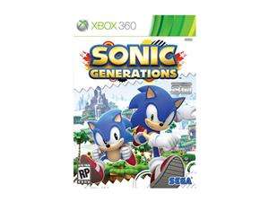    Sonic Generations Xbox 360 Game SEGA