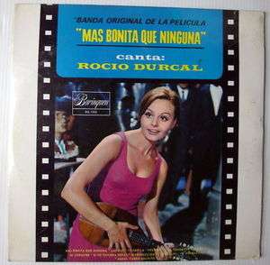 MAS BONITA QUE NINGUNA Soundtrack SEALED LP Canta ROCIO DURCAL  