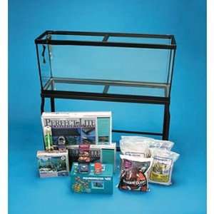 Marine Aquarium Kit, 55 Gal Special, with Invertebrate and Fish Sets 