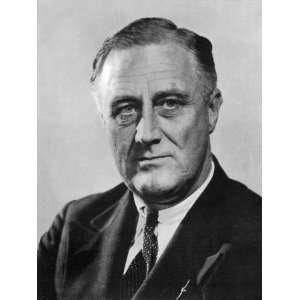 Franklin Delano Roosevelt 32nd President of the USA in the Year of His 