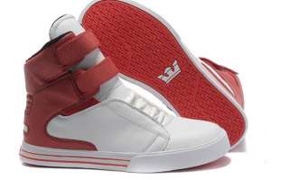 NEW TK Society Supra Justin Bieber shoes Skateboard Shoes  red  