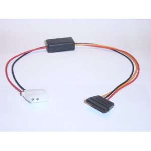  4 Pin Female Molex Power to 15 Pin SATA cable with 5V to 3 