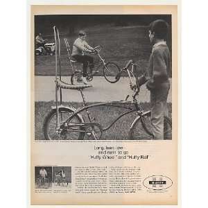  1968 Huffy Wheel and Rail Bicycles Bikes Print Ad (44285 
