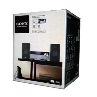 Sony CMT MX500i Micro Shelf System Stereo CD Player iPod 2012 