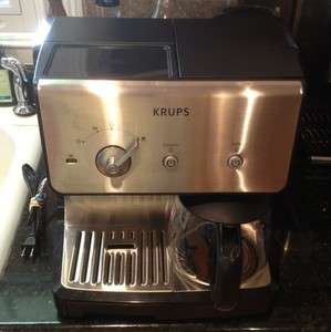 Krups XP2010 Combination 10 Cup Coffee & Espresso Maker  