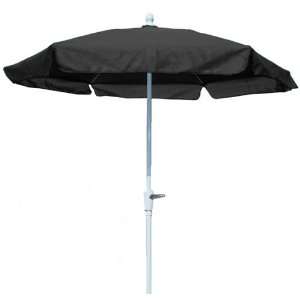   7GCRW BLK T 7.5 Foot Garden Umbrella, Black Tilt Patio, Lawn & Garden