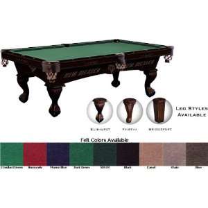   University of New Mexico Pool Table Cherry 7 Foot