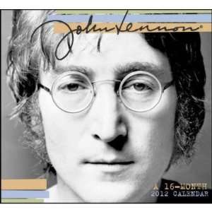  John Lennon 16 Month 2012 Wall Calendar Planner