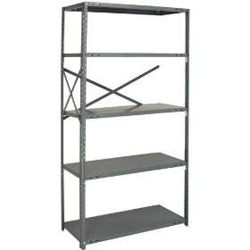  18 Gauge 6 Shelf Shelving AddOn   AD18G 39 2448 6   24 x 