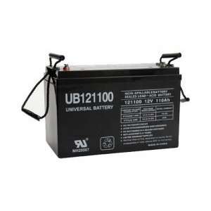   12V 110Ah AGM Alarm Battery UB121100 Replaces Ademco 484 Electronics
