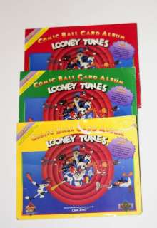 Looney Tunes Comic Ball Cards Albums  