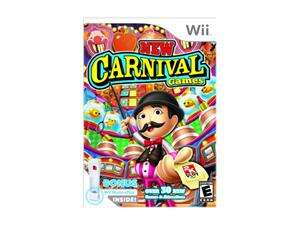   New Carnival Games w/Wii Motion Plus Bundle Wii Game Take2 Interactive