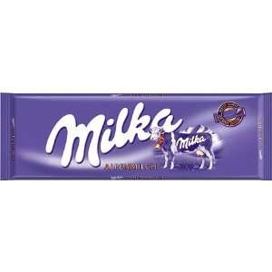 Milka Alpine Milk Chocolate Large (250g)  Grocery 