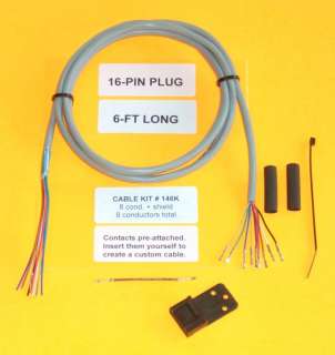 Cable Kit 146K Motorola 16 pin Maxtrac GM300 Repeater  