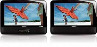 Philips PD9012/37 Dual 9 2 LCD Portable DVD Player Widescreen PET9402 