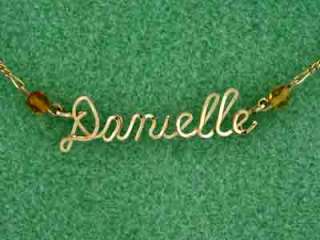Personalized Ankle Bracelet Swarovski Birthstone Crystal, Gold Wire 