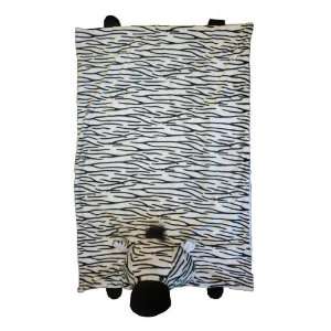   Cuddlee Pet Pillow Slumber Mat Animal Blanket   Zebra