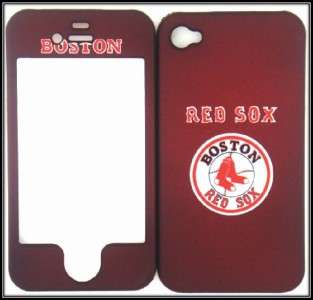 APPLE IPHONE 4 BOSTON REDSOX RED CELL PHONE COVER CASE  