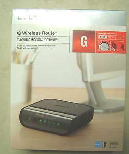   Belkin® G Wireless Router Part # F5D7234 4 54 Mbps 4 Port Mac & PC