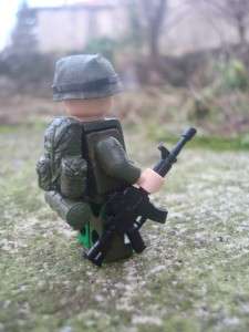 CUSTOM LEGO MINIFIG U.S. ARMY VIETNAM WAR RIFLEMAN RARE  