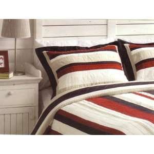  Armoire Stripes Standard Quilted Sham