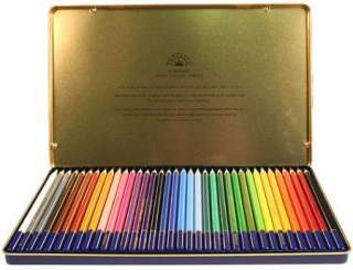 36 FANTASIA COLORED PENCILS IN TIN ~ART, DRAWING~NEW  