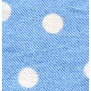  Baby Blue Dot Fabric by New Arrivals Baby
