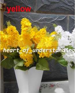 artificial flowers lifelike wedding bouquet arrangement party home 