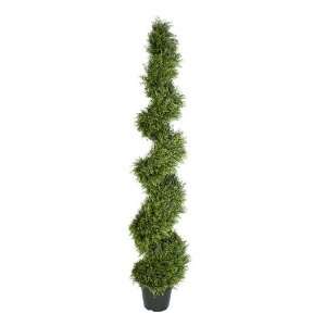   ONE 6 Pre Potted Pond Cypress Artificial Topiary Tree