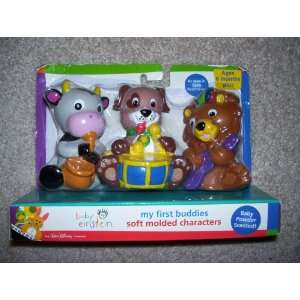  Baby Einstein My First Buddies Lion, Dog & Cow Baby