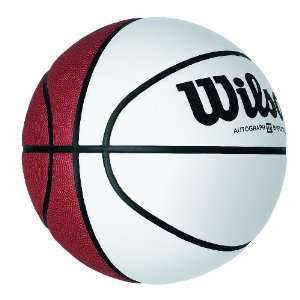 Wilson Full Size 29.5 Autograph Basketball with 4 White Panels  