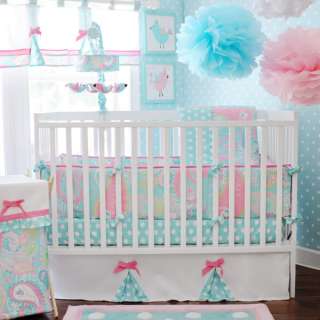 Pixie Baby Bedding in Aqua  