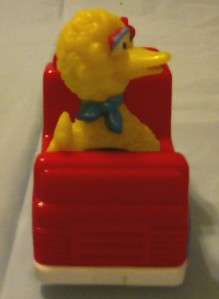 JIM HENSONS 1993 THE MUPPETS BIG BIRD IN TRUCK CAR TOY  