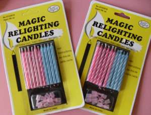20 Magic Relighting Trick Birthday Party Relight Candle  