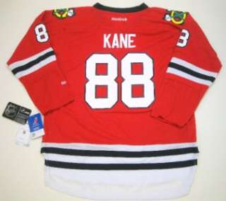 NHL Reebok Chicago Blackhawks Patrick Kane #88 Youth Team Red Jersey 
