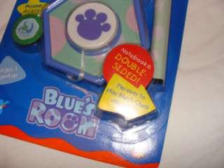  CLUES BLUES ROOM HANDY DANDY NOTEBOOK~DOUBLE SIDED~THINKING CHAIR 2003