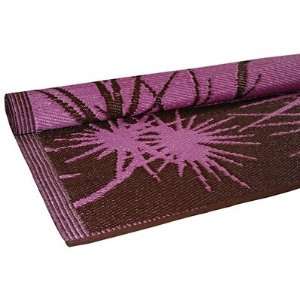   Company 1605 4 x 6 Floormat Bamboo in Pink / Brown