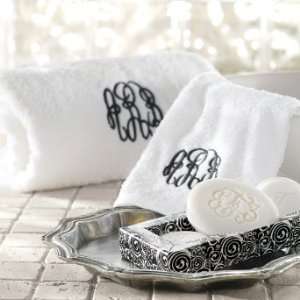  Set of Two Personalized Hand Towels   Grandin Road